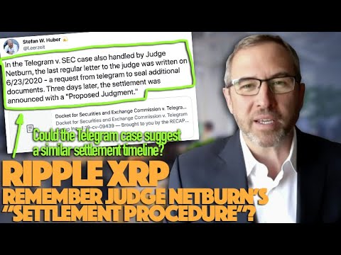 Ripple XRP: Is Retrieving Brad’s XRP Sales An Indicator Of Calculating Settlement Amount? u0026 More