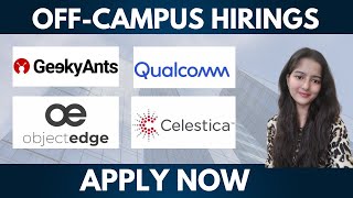 OFF-CAMPUS HIRING || Apply Now || BATCH - 2020/2021/2022/2023 || MUST WATCH