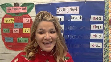 Module 5, Week 2, Sight words and spelling words