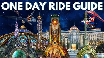 How to (Probably) Ride Every Ride In Epic Universe in 1 Day