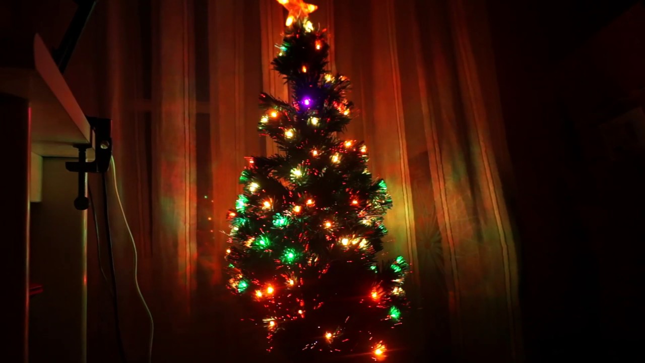 Albero Di Natale Con Led.Youseexmas Albero Di Natale In Fibra Ottica Con Led Colorati Youtube