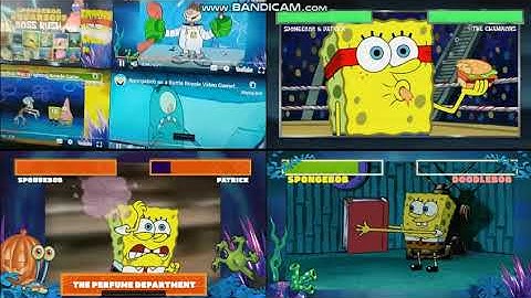 Up to faster 7 parison to SpongeBob SquareOff