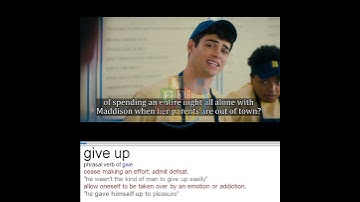 Give  up - Meaning with Illustration | Phrasal verb | ✈️ 𝟏𝟐𝟑 𝐆𝐨 𝐀𝐢𝐫!