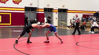 126 lbs Brecksville FINAL Grey Burnett, Perrysburg vs Rocklin Zinkin, Buchanan 