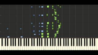 Chopin - Prelude Op. 28 No. 12 - Piano Tutorial - Synthesia