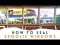 How to Seal Skoolie Windows | Bus Conversion Tutorial