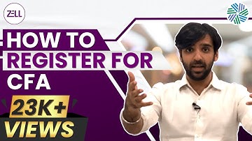 🔴How to register for CFA? @ZellEducation  7 easy steps to help you register for CFA