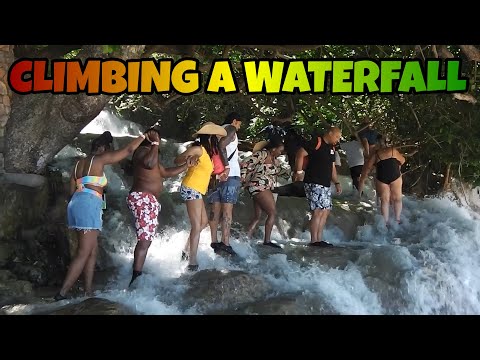 Video: Besöker Dunn's River Falls på Jamaica