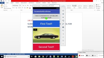 android take Scrollview screenshot
