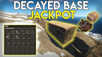 DECAYED BASE GIVES US A SCRAP and EXPLOSIVES JACKPOT! - Rust Survival #50