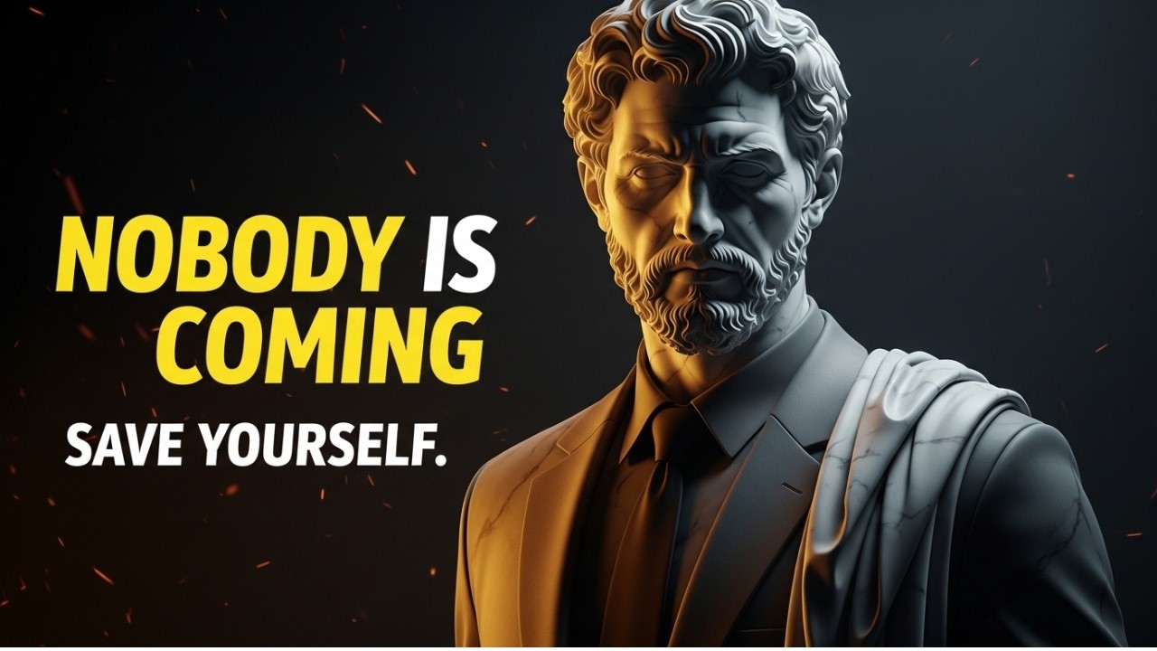 Nobody Is Coming to Save You – The Brutal Stoic Truth