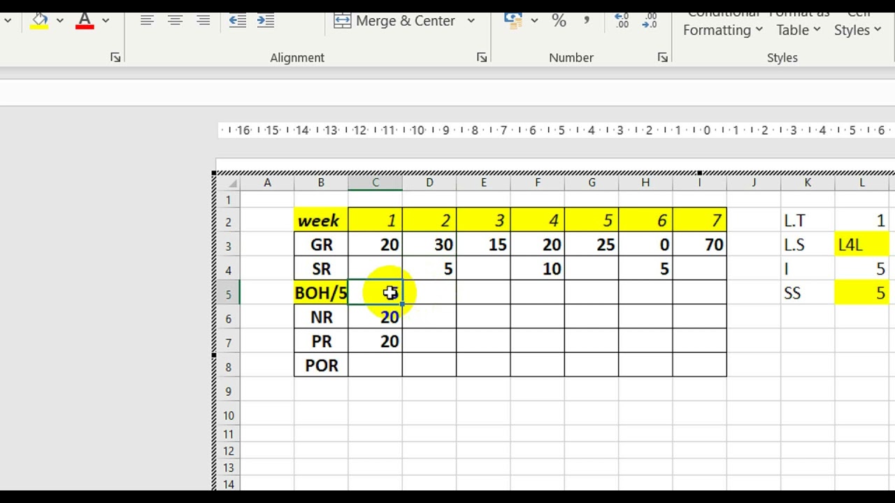 MRP L4L تخطيط الاحتياجات من المواد طريقة 