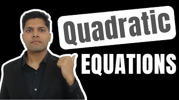 How to Study QUADRATIC EQUATIONS for JEE (by JEE Topper)