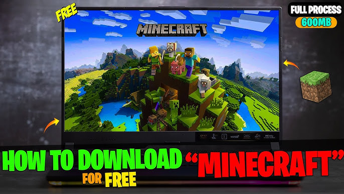 How to download and install minecraft 100% Free - PC