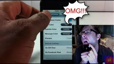 IntelliScreenX (Cydia Utility) - MUST Have Notification Center Add On