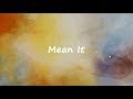 Lauv & LANY - Mean It (한국어,가사,해석,lyrics)