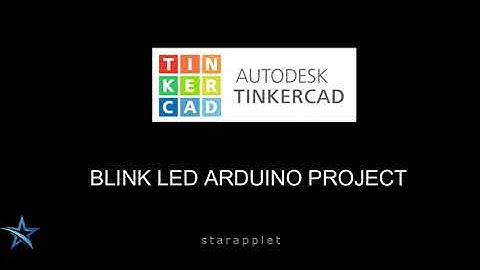 Blink LED Arduino Project Simulation in TinkerCAD