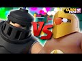 Mega Knight vs Golden Giant - Clash Mini