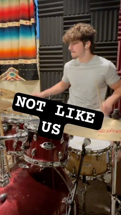 Not Like Us DRUM COVER #notlikeus  #drumcover #kendricklamar