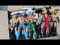 Massive box full of custom wwe figures