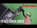 Brembo 19 RCS Corsa Corta Master Cylinder || Test &amp; Review