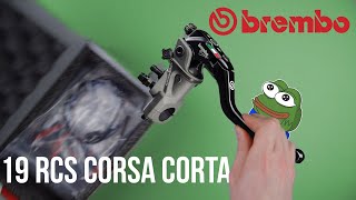 Brembo 19 RCS Corsa Corta Master Cylinder || Test &amp; Review