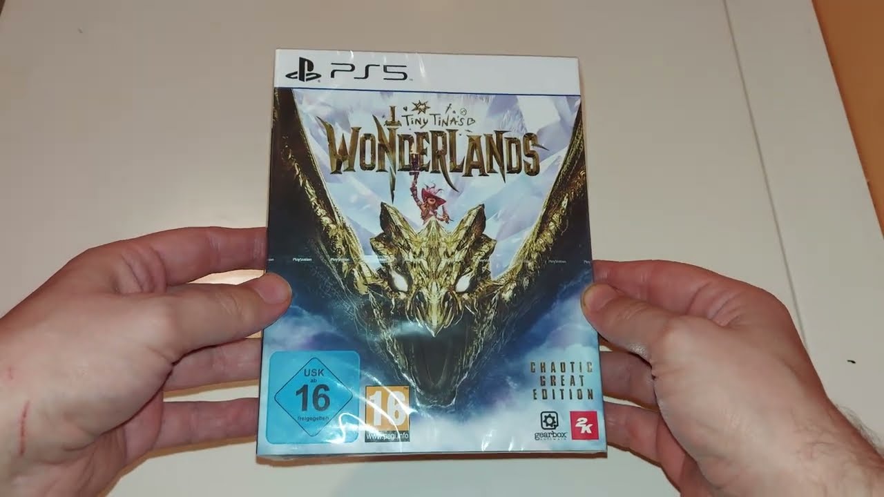 Tiny Tina's Wonderlands chaotic Great Edition Unboxing