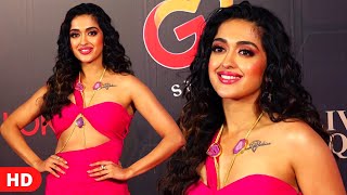 Dhindora Actress Gayatri Bhardwaj Looking Alluring In Pink Dress Lokmat Most Stylish Awards 2021