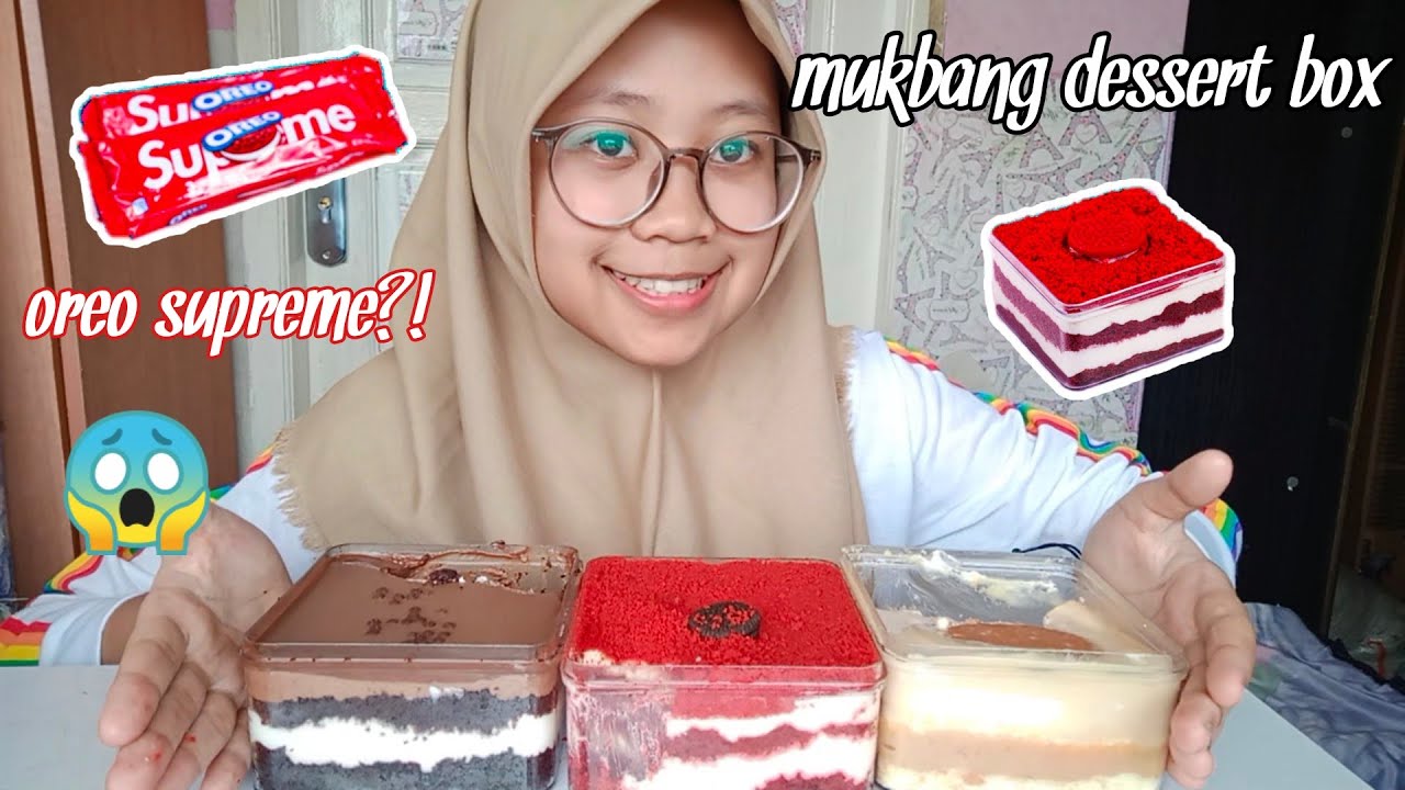 Mukbang Dessert Box Bittersweet By Najla Youtube