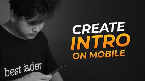 Create Excellent Intro Of Motion Graphics With AlightMotion | Tech Bongo