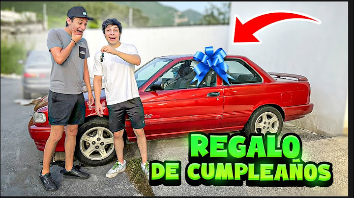 YAIR17 ME REGALÓ su TSURU GSR ROJO por MI CUMPLEAÑOS…