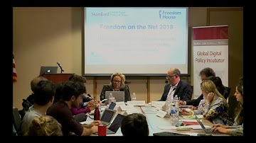 Video Highlights: Freedom on the Net 2018 West Coast Launch