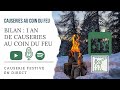 Bilan  1 an de causeries au coin du feu  causerie festive en direct