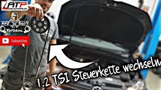 VW Golf 6 1.2 TSI Steuerkette wechseln | Anleitung | Drehmomentwerte | Timing Chain replacement