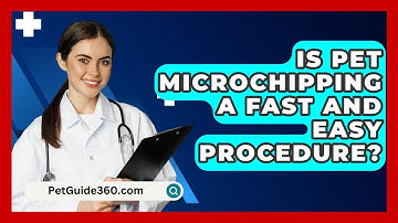 Is Pet Microchipping A Fast And Easy Procedure? - PetGuide360.com