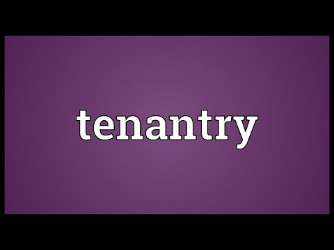 Header of tenantry