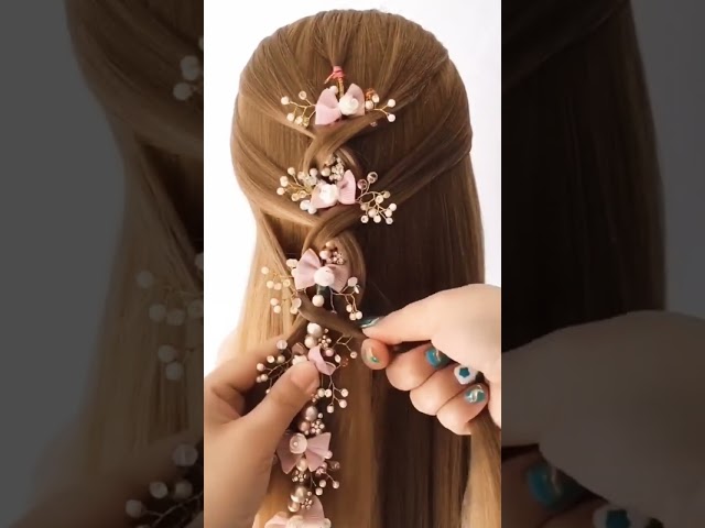 Beautiful Hair styles/Braid Hairs/Long Hairs#shorts