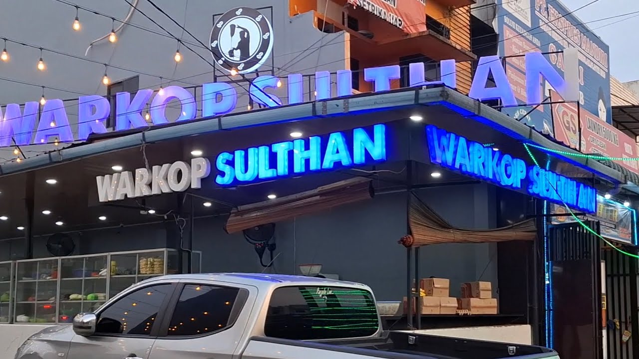 NONGKRONG SANTAI SAMBIL NGOPI & MENIKMATI KULINER DI WARKOP SULTHAN. #warkop #warmindo #nongkrong