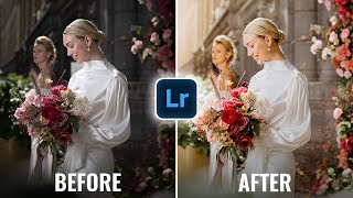 How To Edit a High End Wedding Photos in Lightroom Using Radial Gradients | Step by Step Tutorial