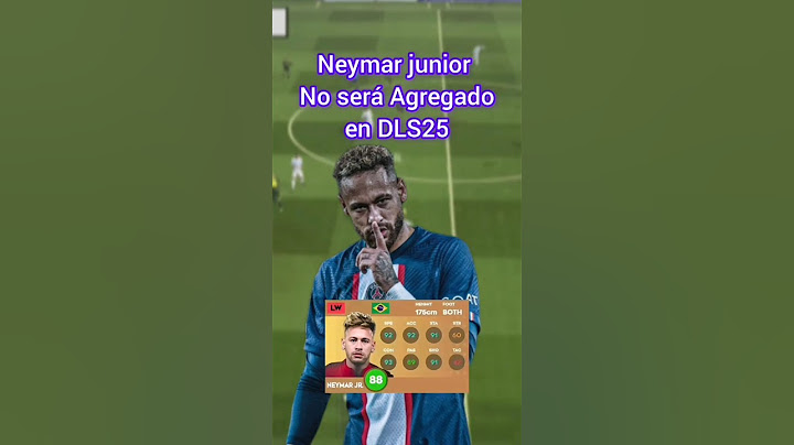 "Neymar no estará en DLS25 😱❌ ¡Descubre más sobre el juego! ⚽ #DLS25 #Neymar #Fútbol"