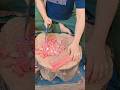 Fresh buffalo halal meat cutting video 🥩Street style cutting satisfying