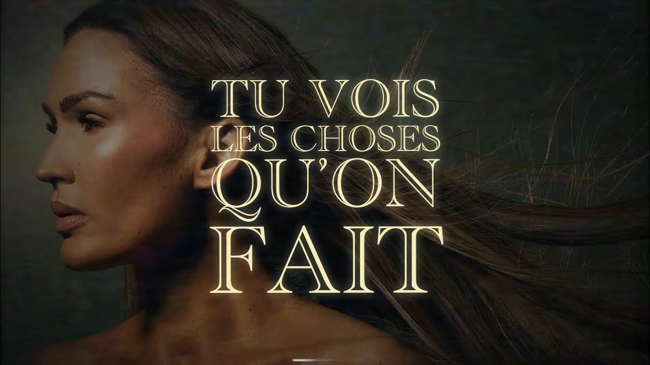 VITAA   Les choses quon fait Lyrics Video