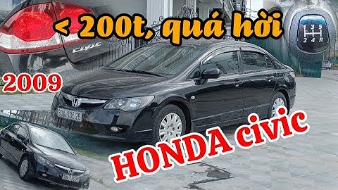 Đánh giá xe honda civic 1.8 mt 2009 năm 2024