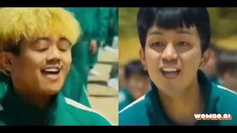 Squid game Player 324 And Player 250 sing America Fuck  yeah