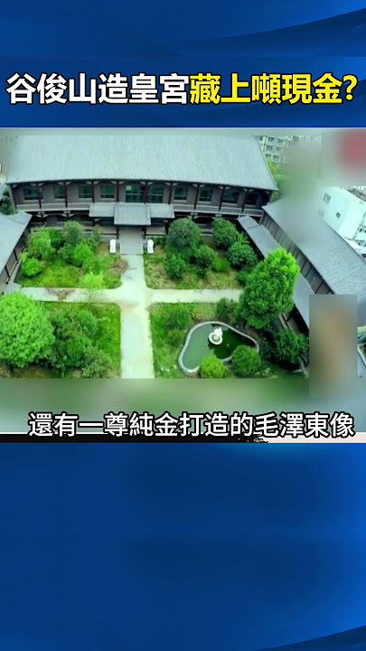 震驚中南海！金子堆出來的黃金將軍府 #Shorts #中國官場小道說 #洪耀南