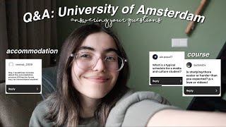 Q&A: answering your questions about UvA | student diaries ep. 11