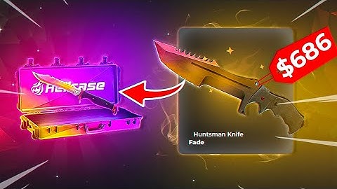 I OPENED 100x FADE CASES ON HELLCASE AND GOT THIS KNIFE?