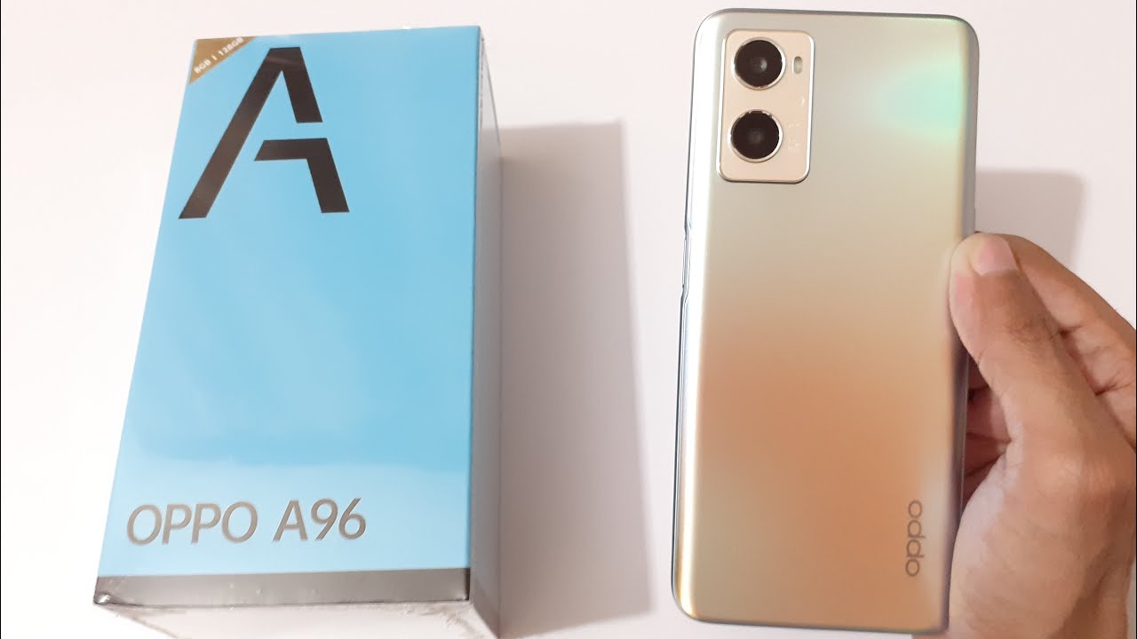 OPPO A96 Unboxing - 50MP Dual Rear Camera & Great Looks 