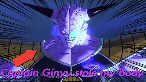 Captain Ginyu stole my body!!!