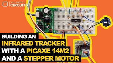 Building an Infrared Tracker with a PICAXE 14M2 and a Stepper Motor